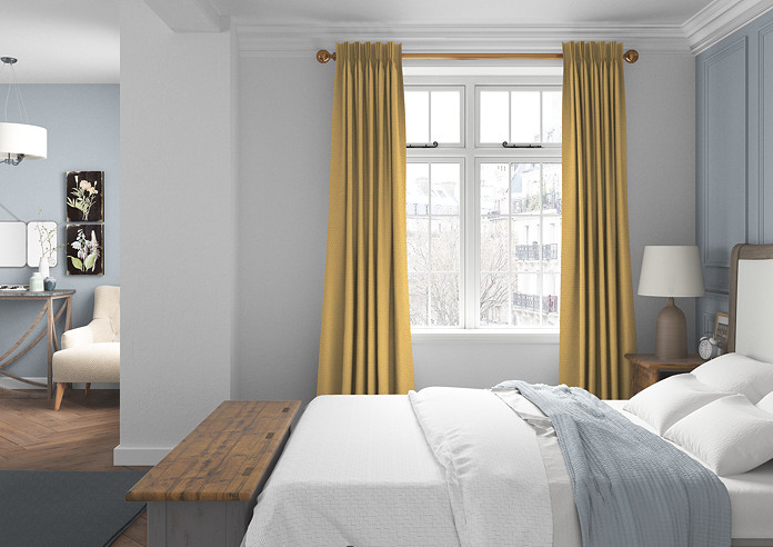 Sicily, Gold - Made to Measure Curtains - Image 5